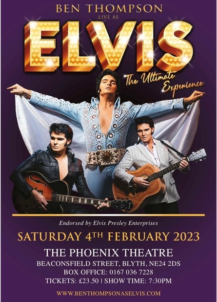 Ben Thompson Live as Elvis Presley